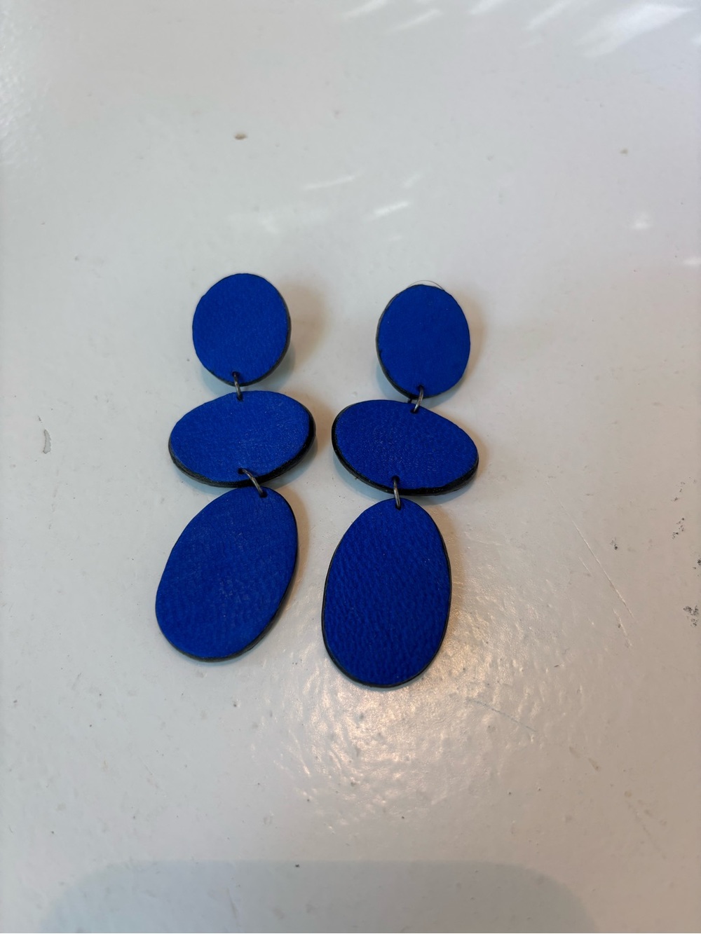 Noonday Collection Lupine Leather Earrings